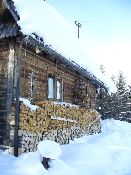 Ferie zimowe, domek w górach, chatka, nocleg, Obidza, Beskid Sądecki