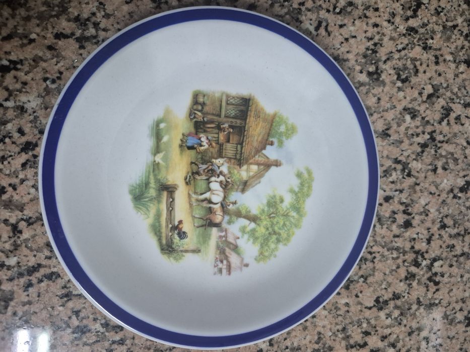 Dois pratos pequenos