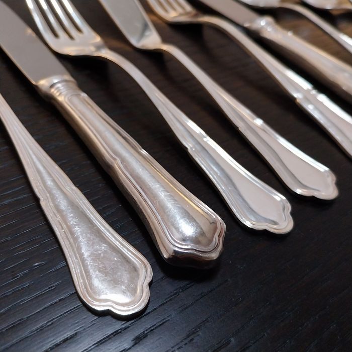 Ambar brand flatware set with silver plating429752700823162881