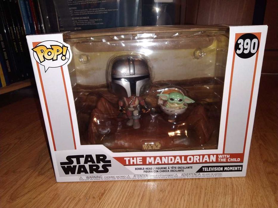 Funko POP Star Wars The Mandalorian with child 390