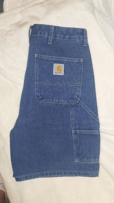 Carhartt WIP Smith krótkie spodenki jeansowe L