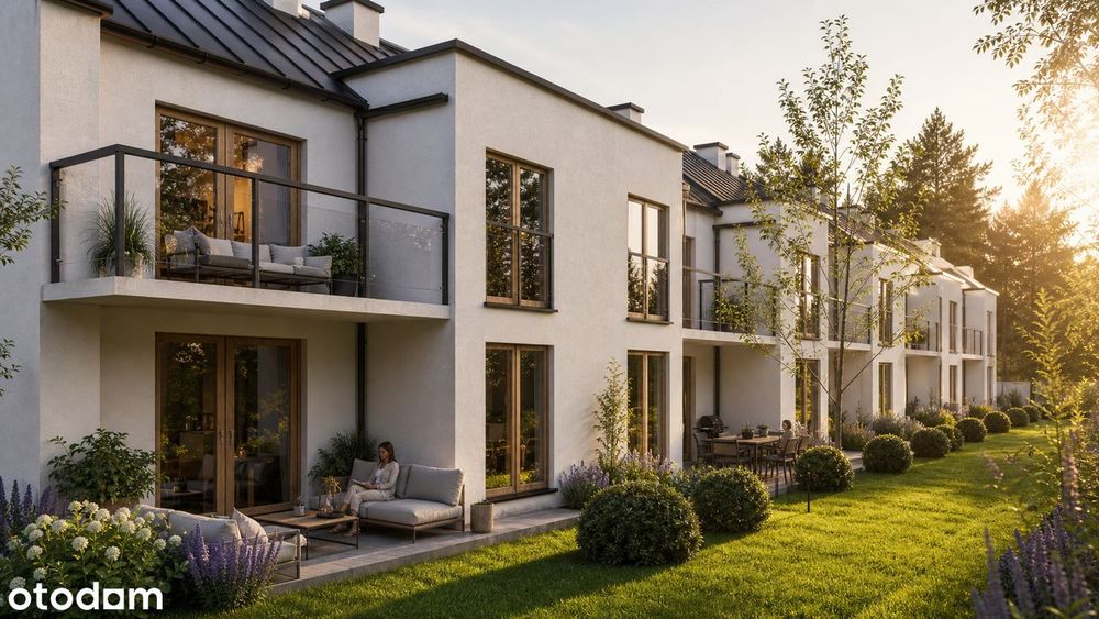 Bezczynszowy apartament 64 m² z ogródkiem 70 m² i widokiem na zalew