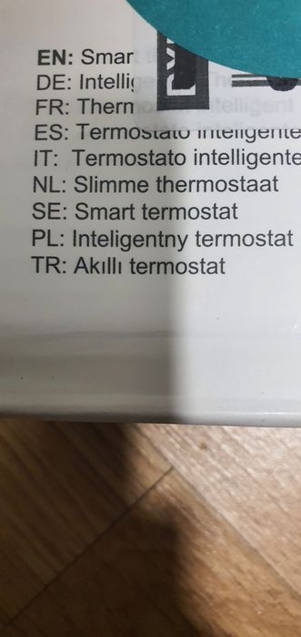 Termostato inteligente novo