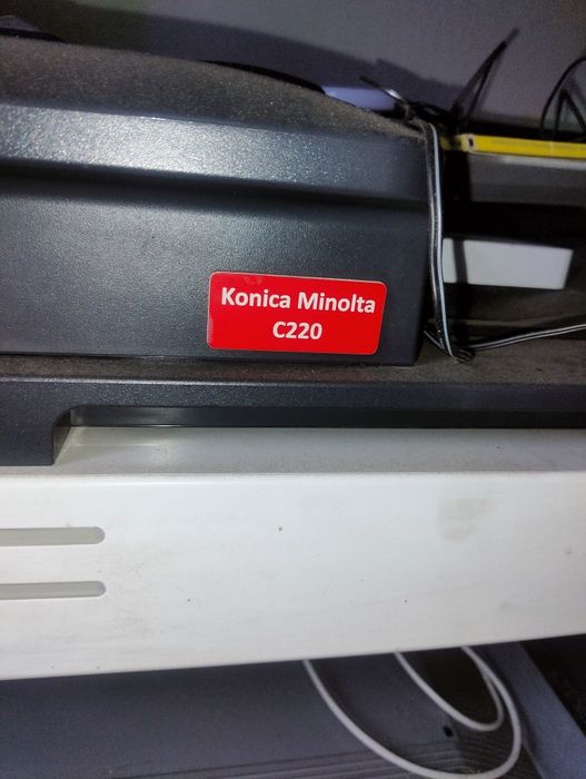 Urządzenie Konica Minolta bizhub C220 drukarka– Po serwisie Na cześci