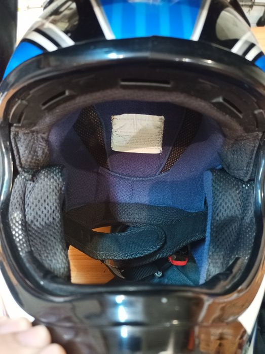 Capacete estilo motocross, para mota bicicleta ou trotinetes