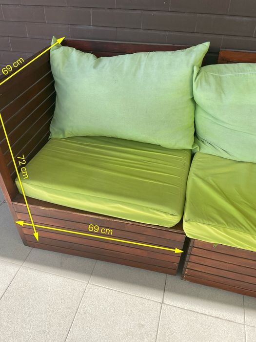 Sofa para rooftop ou varanda exterior