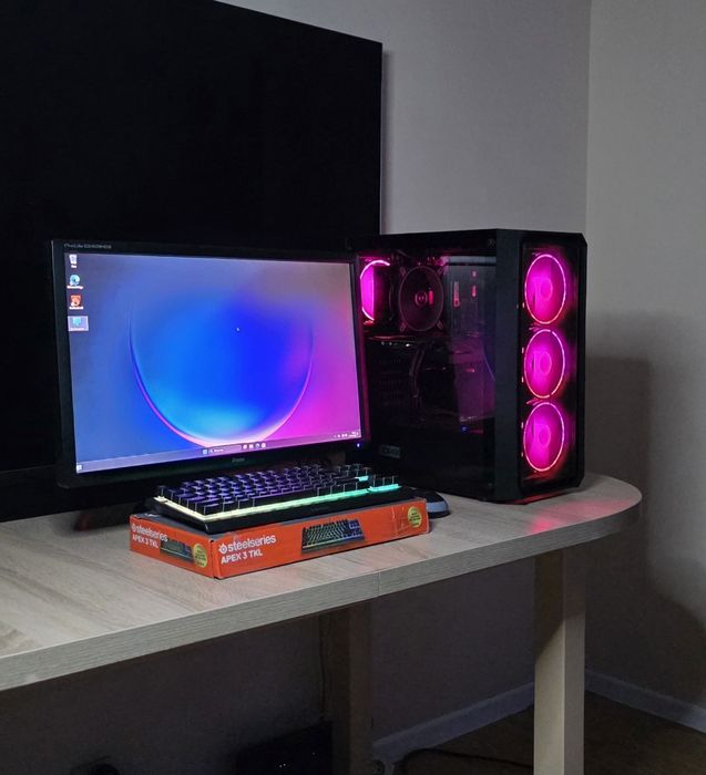 Caly zestaw,GTX1660,DDR4 16,Nowy SSD 512