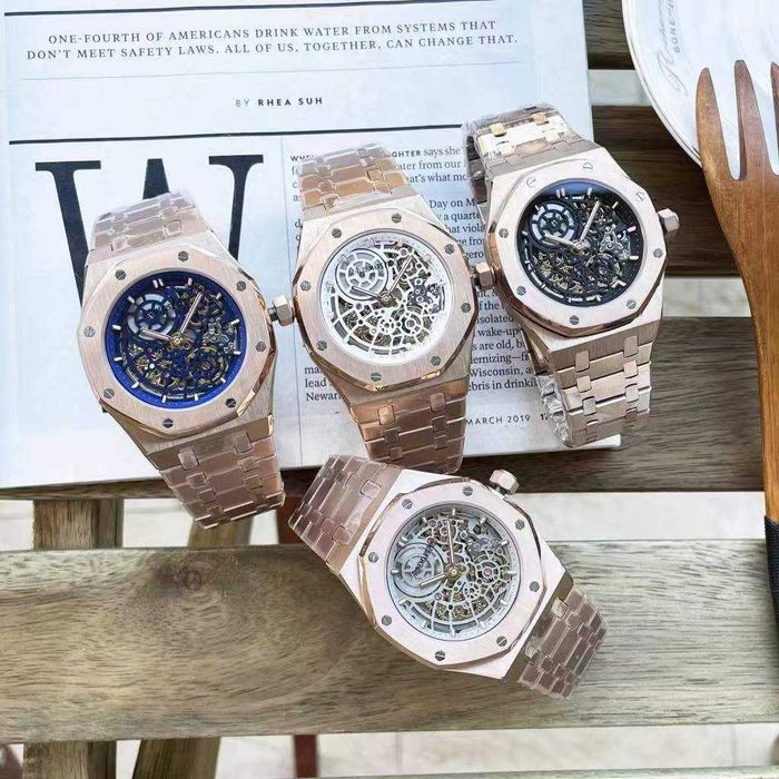 Годинник автоматичний Audemars Piguet Royal Oak Openworked skeleton golden