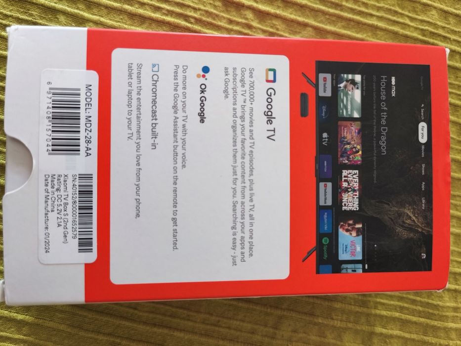 Box Android Xiaomi TV Box S (2ª geração)