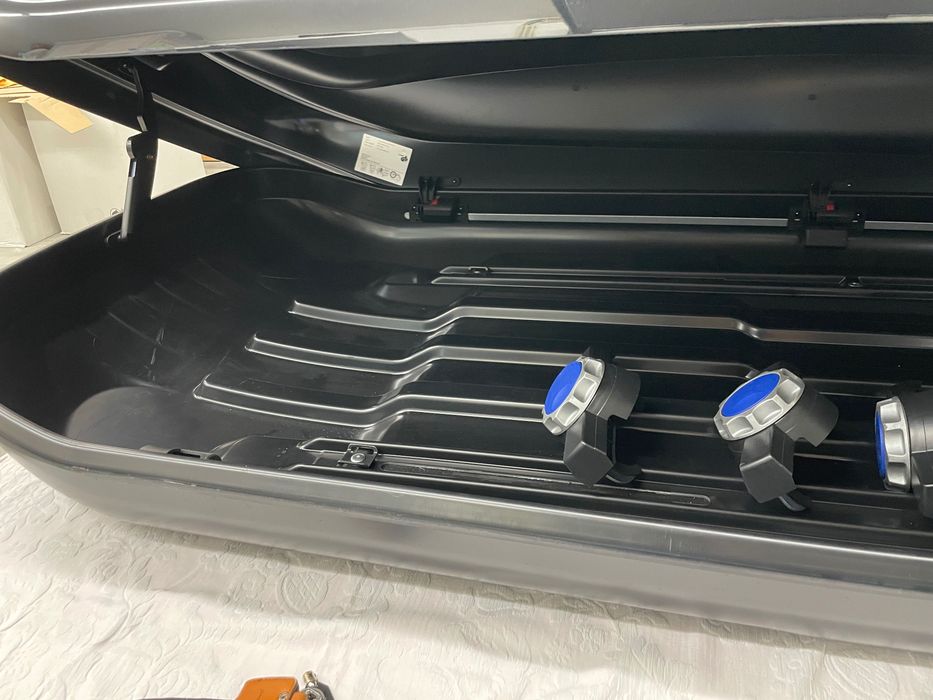 Caixa de carga norauto bermude 500 preto brilhante - nova