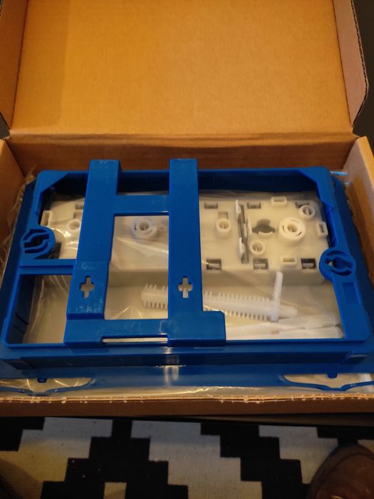 Placa de comando de descarga Sanitana LCN cinza