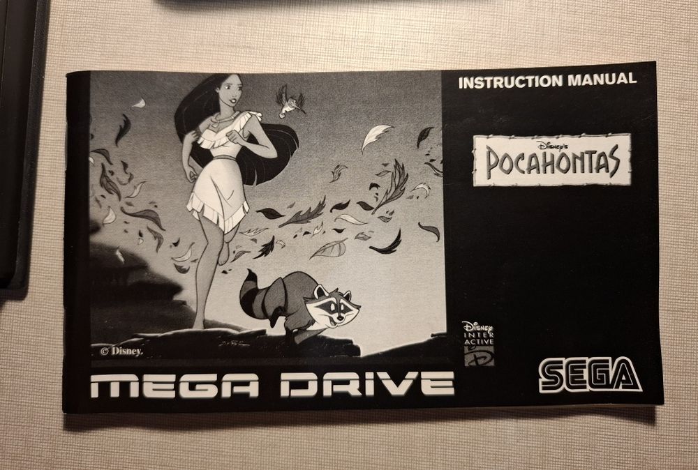 Pocahontas Mega Drive Completo