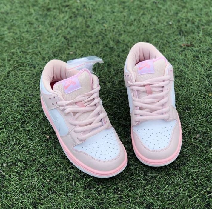 Nike Sb Dunk pink bird, Жіночі кросівки Nike Sb Dunk