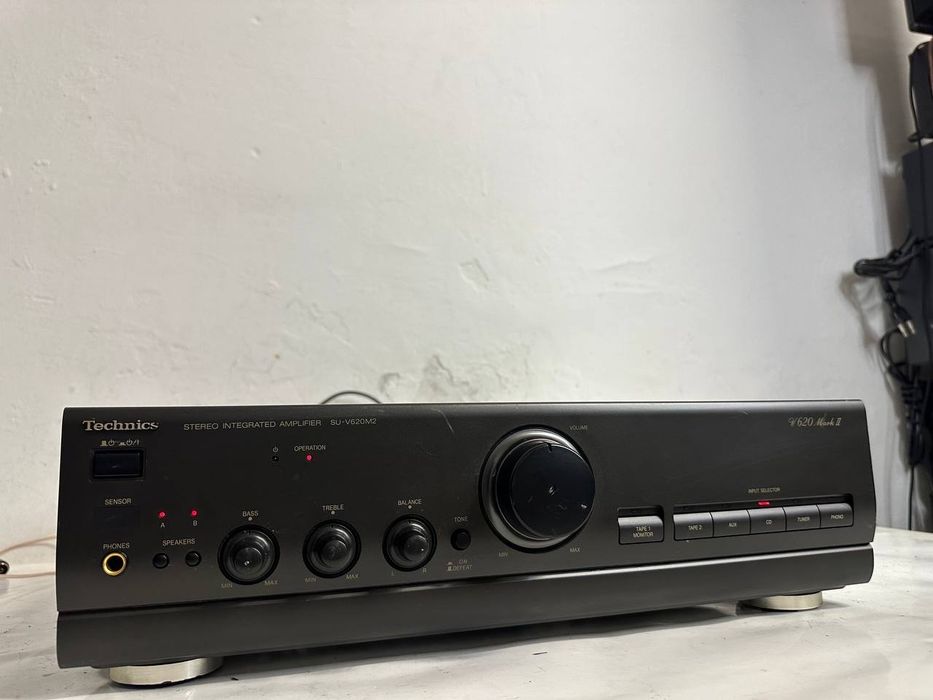 Wzmacniacz stereo Hi-Fi Technics SU-V620M2 | 2 × 100 W | Class A | Phono MM | A/B