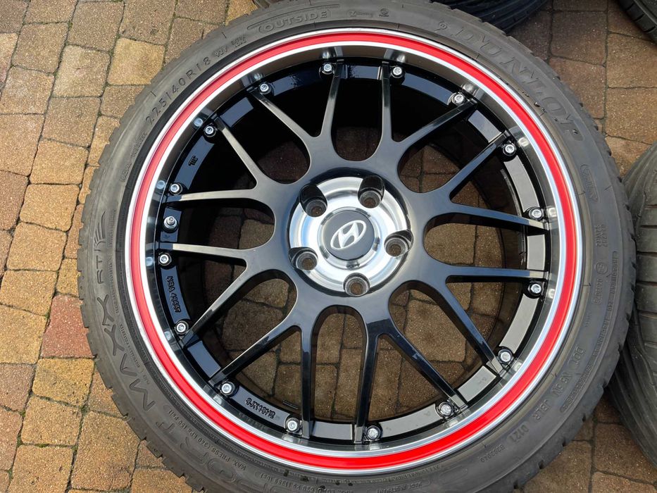 4007. Koła letnie Ceed Hyudai i30 Mazda 5x114.3 225/40/18 7mm Dunlop