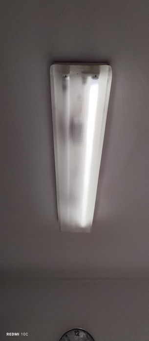Candeeiro 2 lampadas 97cm