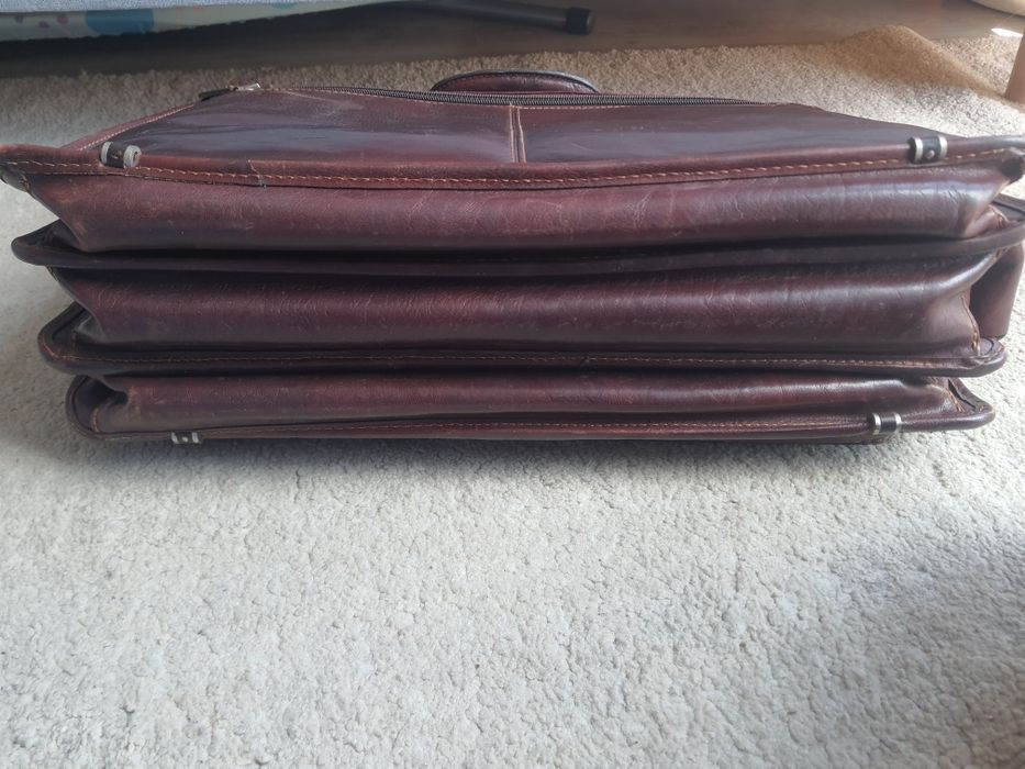 Torba skórzana aktówka VIP collection