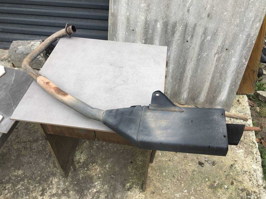 Вихлопна loncin lx250gp, вихлопна система лонсін спорт, loncin lx250gp