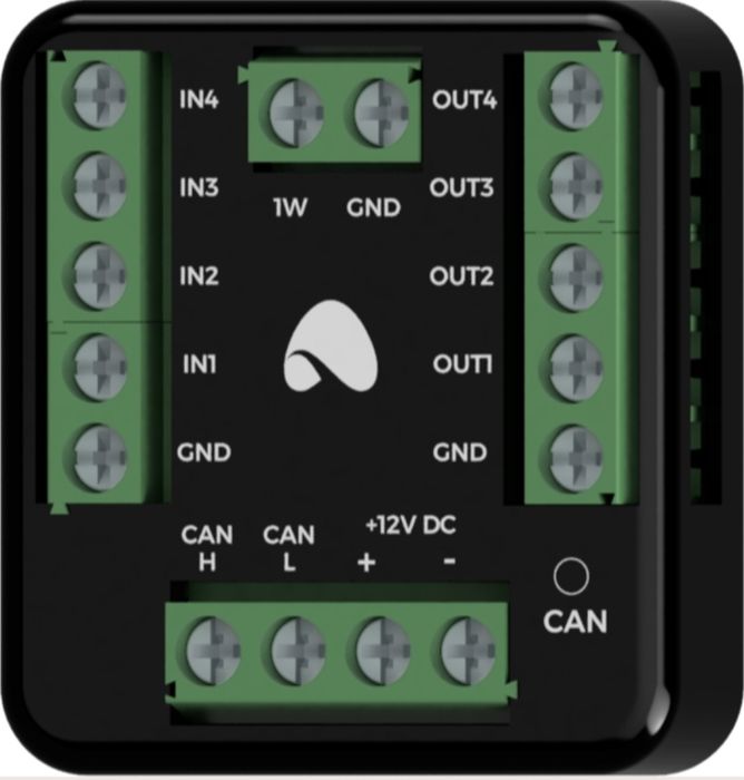 Moduł z 4 napięciowymi wejściami i wyjściami analogowymi, M-OUT-4p