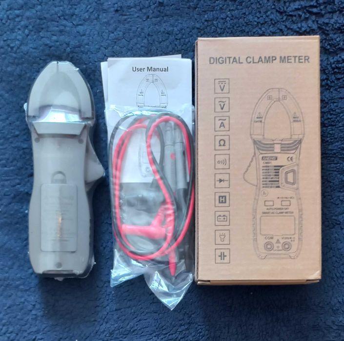 автоматический мультиметр, клещи ANENG CM81