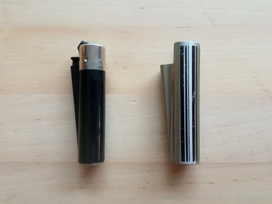 Isqueiro e Capa Clipper