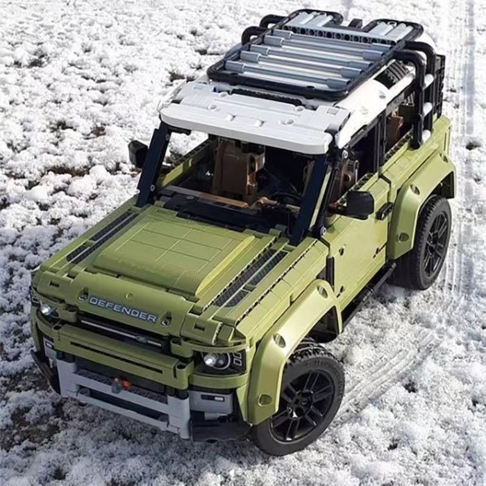 Конструктор позашляховик 4×4 у стилі Land Rover | Реалістична модель