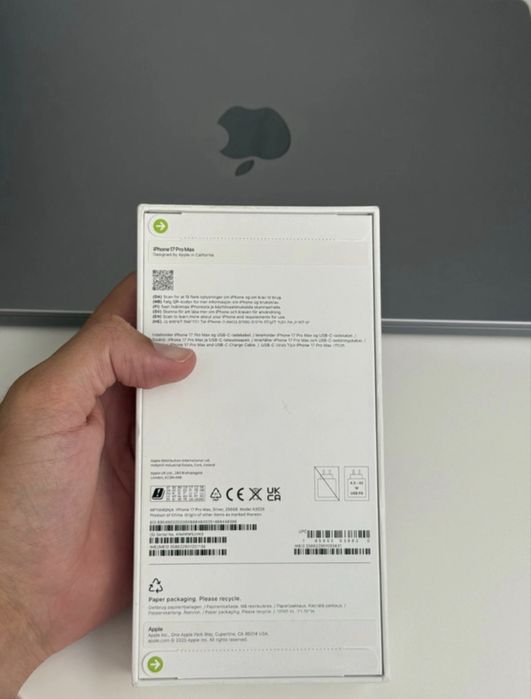 iPhone 17 Pro Max 256GB Selado