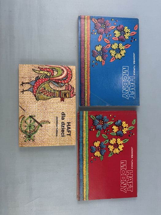 Jadwiga Turska Haft modny Haft dla dzieci zestaw 3 szt Watra