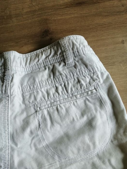 Spodenki krótkie białe XS H&M 11-12lat