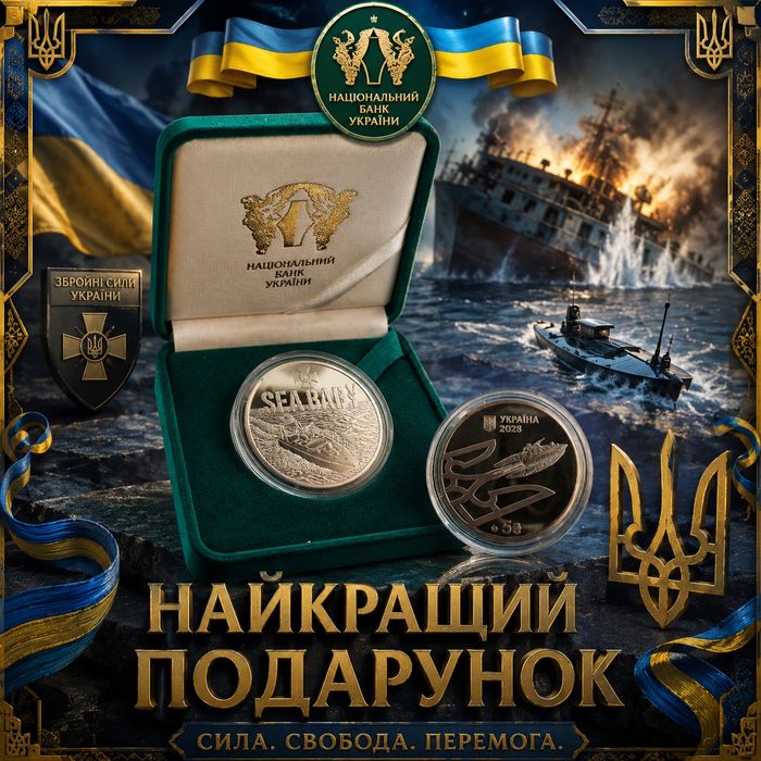 Монети НБУ СБУ,Зброяр,Лелека,Паляниця,Вампір в подарункових футлярах