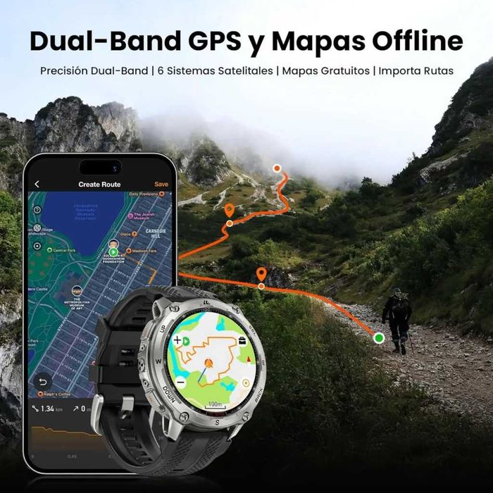 Kospet Tank T4 32GB IP69K GPS 10ATM (Walkie-Talkie) Edição Especial