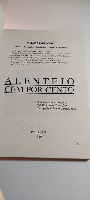 Alentejo Cem por Cento - Joaquim Roque