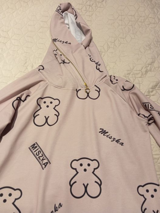 Bluza tunika z kapturem misie Still M