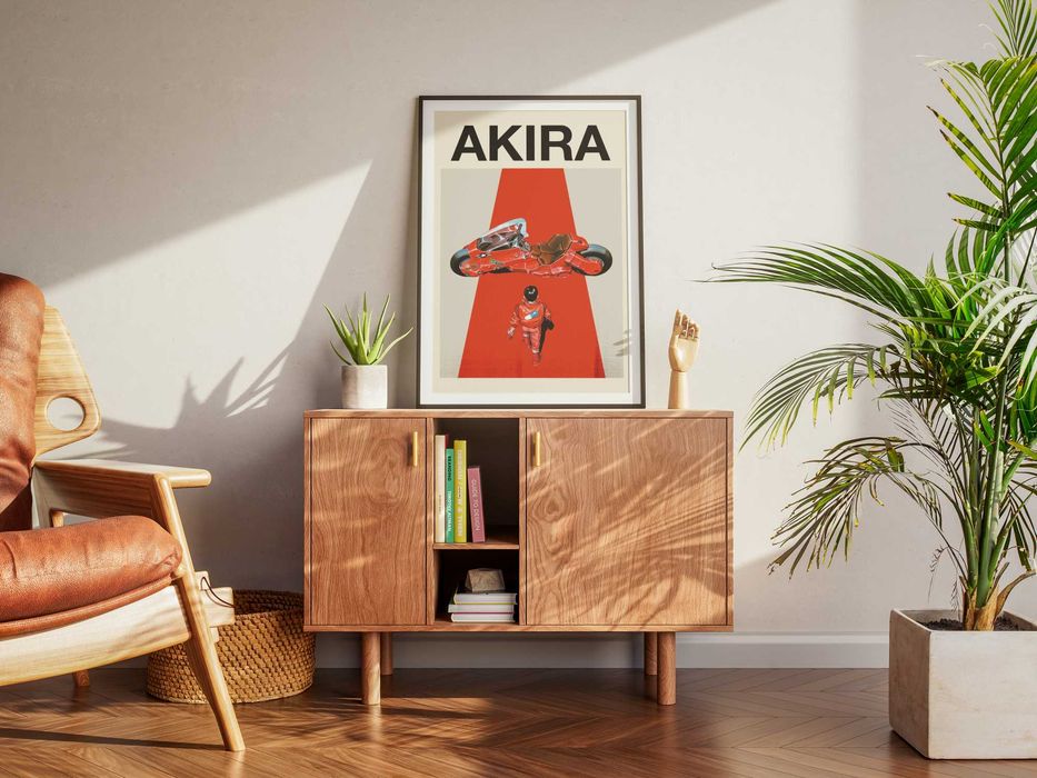 Plakat Akira Anime Japan Vintage