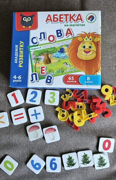 Розвиваюча гра "Азбука на магнітах" (укр)