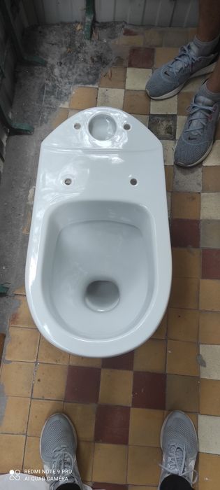 Продам строительный унитаз