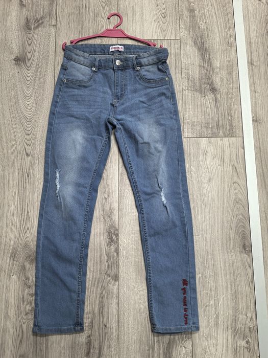 Jeansy dziewczęce Youngstyle r 140
