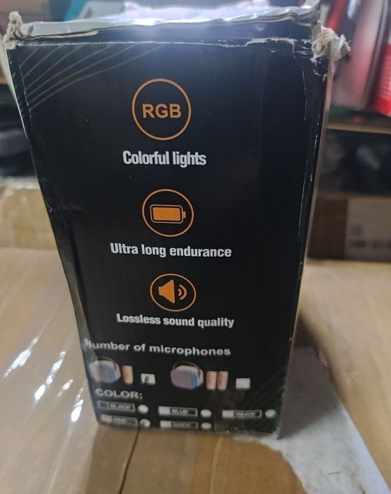 Karaoke Mini coluna com micro