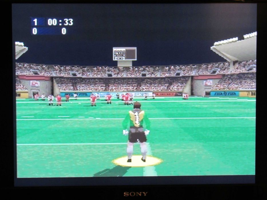 Jogo Sega Saturn FIFA 97 completo