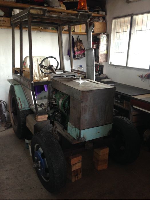 Трактор саморобний