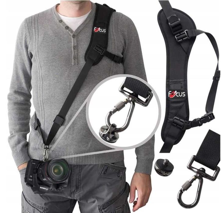Pasek naramienny do aparatów Quick Strap FOCUS F1