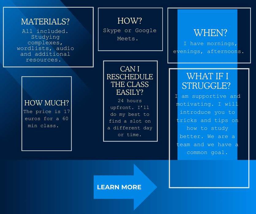 English classes online - Aulas de Ingles online