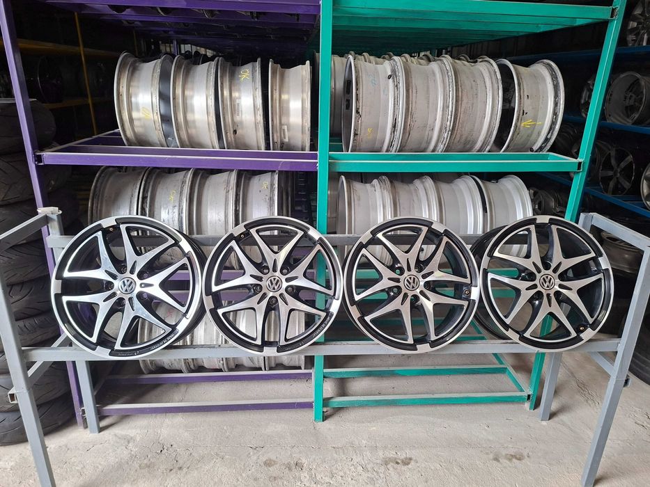 Диски Borbet 5/112 R17 7J ET54 VW Golf Skoda Шкода .