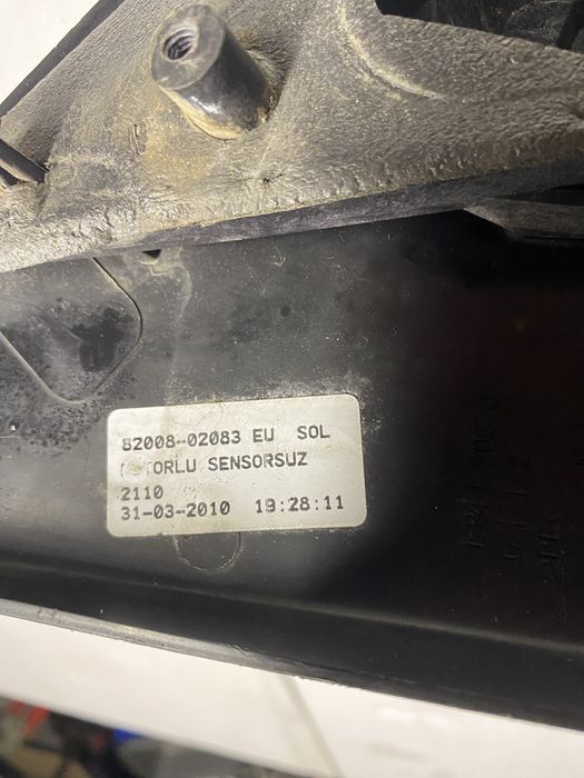 Lusterko lewe 5pin RENAULT CLIO III 09-12r EUROPA