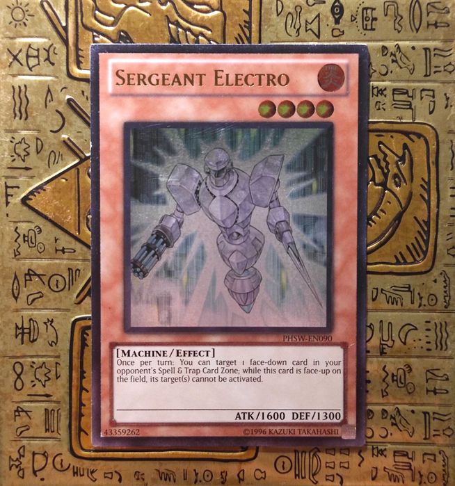 Sergeant Electro Yugioh