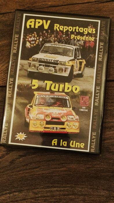 DVD Rallye Renault 5 Turbo