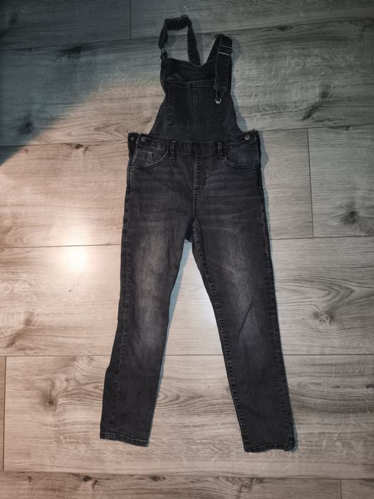 Czarne ogrodniczki dla dziewczynki Reserved