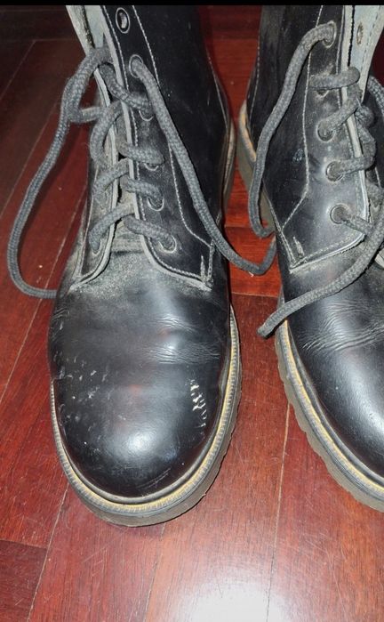 Botas da tropa patriot air wair estilo doc martens