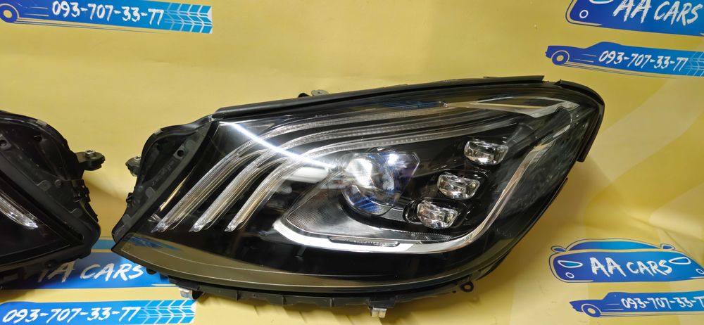 Фары Фари Оптика Фара Full LED Mercedes S w222 MULTIBEAM 2016-2019