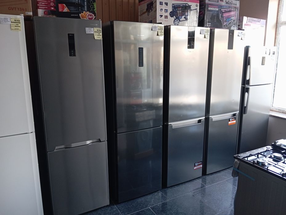 Холодильник Whirlpool KGN2013 NO-FROST 200см нержавейка INVERTER A+++